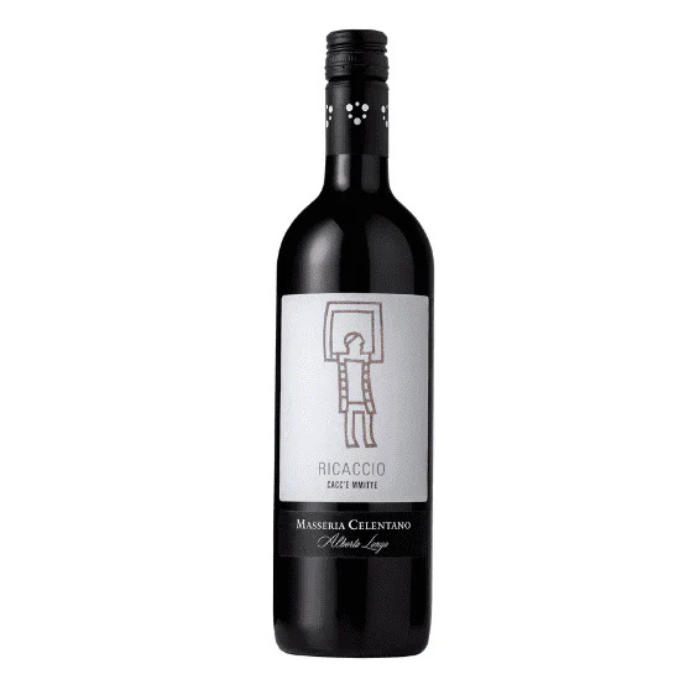 Ricaccio Cacc e Mmitte di Lucera Rosso Puglia IGP by Alberto Longo (12x75cl)