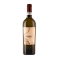 Kinisia Chardonnay bottle from Tenuta Birgi, showcasing a bright design and Sicilian origin.