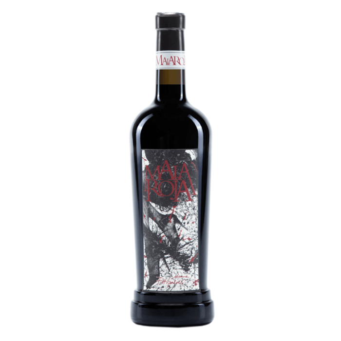Donne Fittipaldi Malaroja Toscana Rosso IGT wine bottle featuring unique label design.