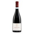 Feudo Stagnone Perricone Riserva bottle showcasing its distinctive red color and elegant design.