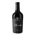 A bottle of Tenute Rubino Aleatico Salento IGT Rosso Passito 2019, showcasing its elegant dark design.