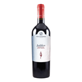 Jaddico Brindisi DOC Riserva wine bottle by Tenute Rubino showcasing its elegant label and deep ruby color.