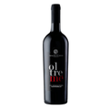 Tenute Rubino Oltreme' Brindisi DOC wine bottle on a white background.