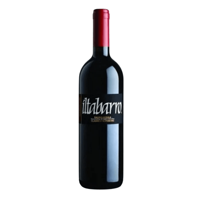 Il Tabarro Valpolicella bottle showcasing the elegant design of Valentina Cubi Valpolicella Classico Superiore DOC.